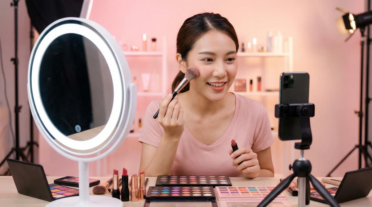 糖心vlog-美妆视频教程